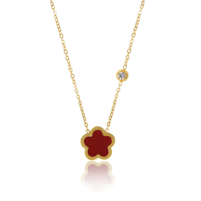 Colar Clover Banhado em Ouro 18K