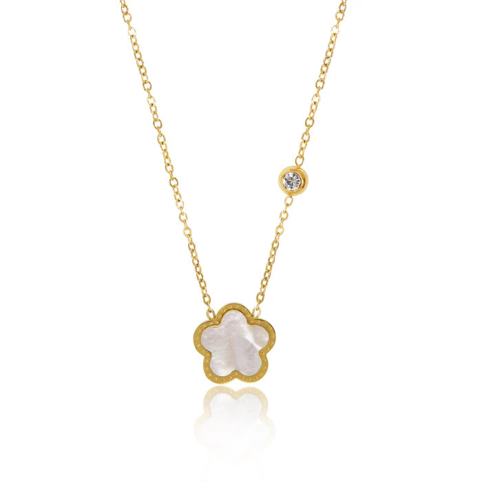 Colar Clover Banhado em Ouro 18K