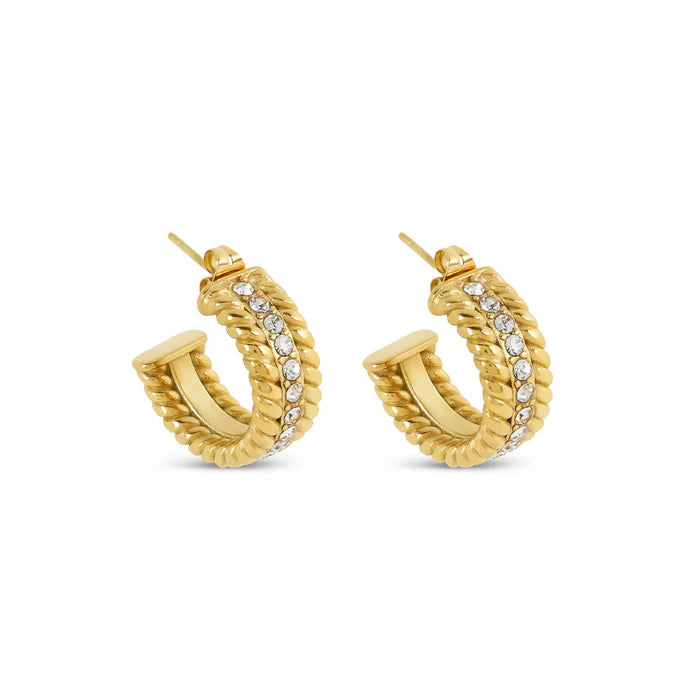 Brinco Aurelle Éclat Banhado em Ouro 18K