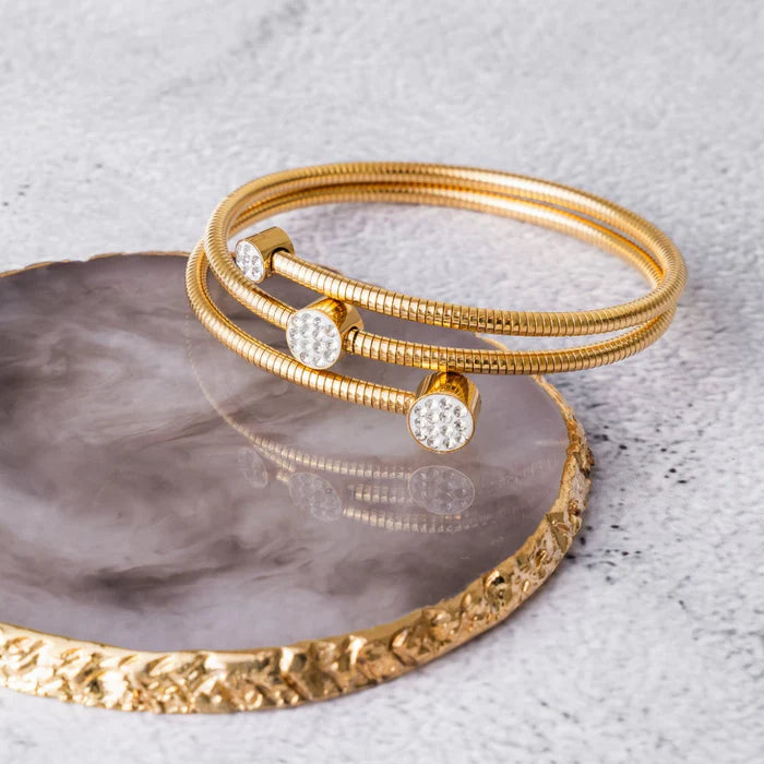Pulseira Essence Banhada em Ouro 18k