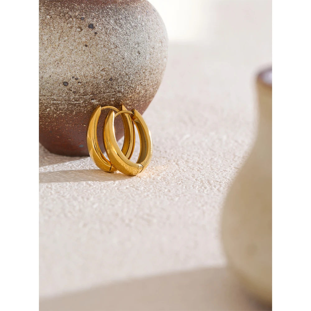 Brinco Verona Banhado em Ouro 18k