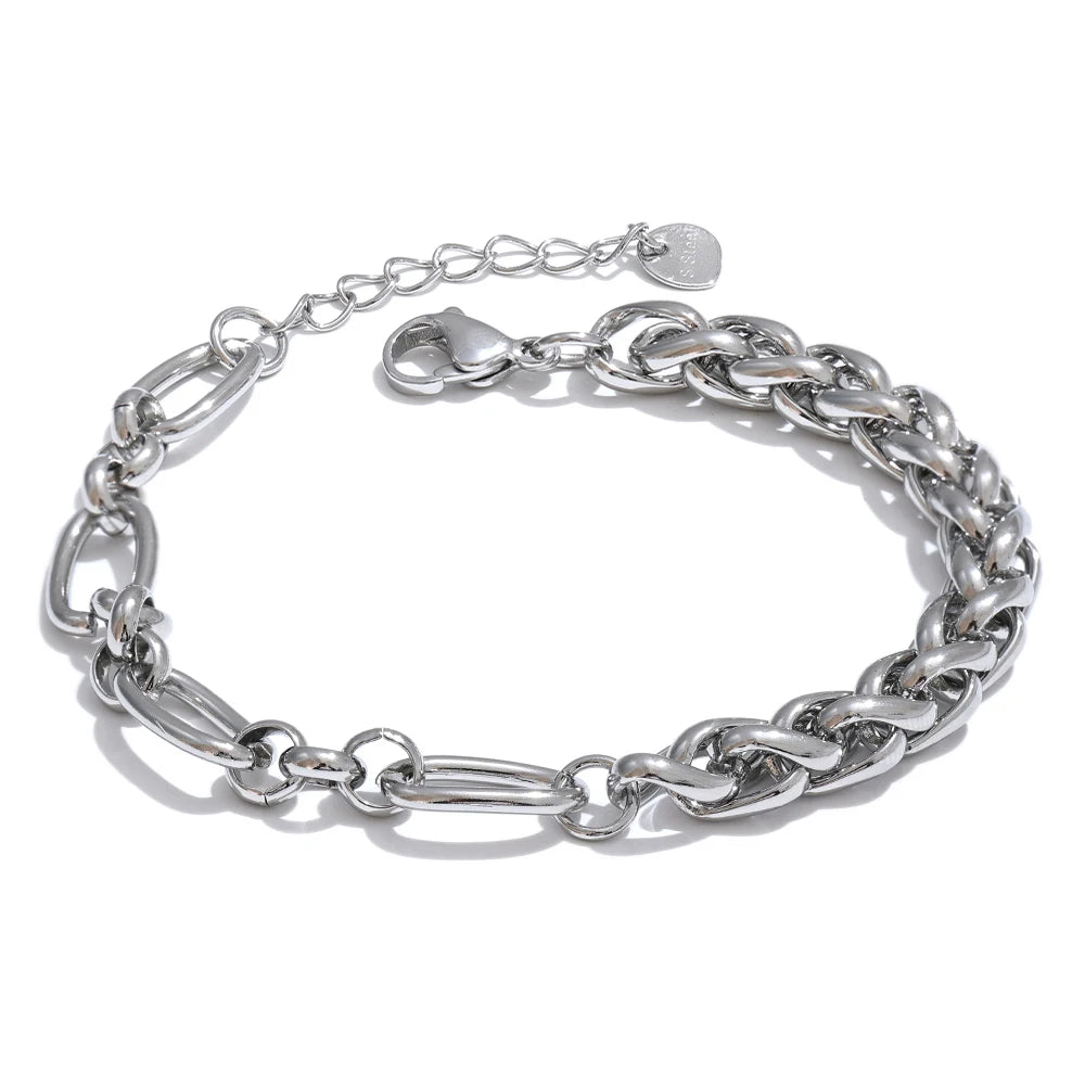 Pulseira Valentina Chain Banhada em Ouro 18k