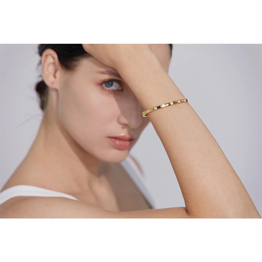 Pulseira Lumière Banhado em Ouro 18k
