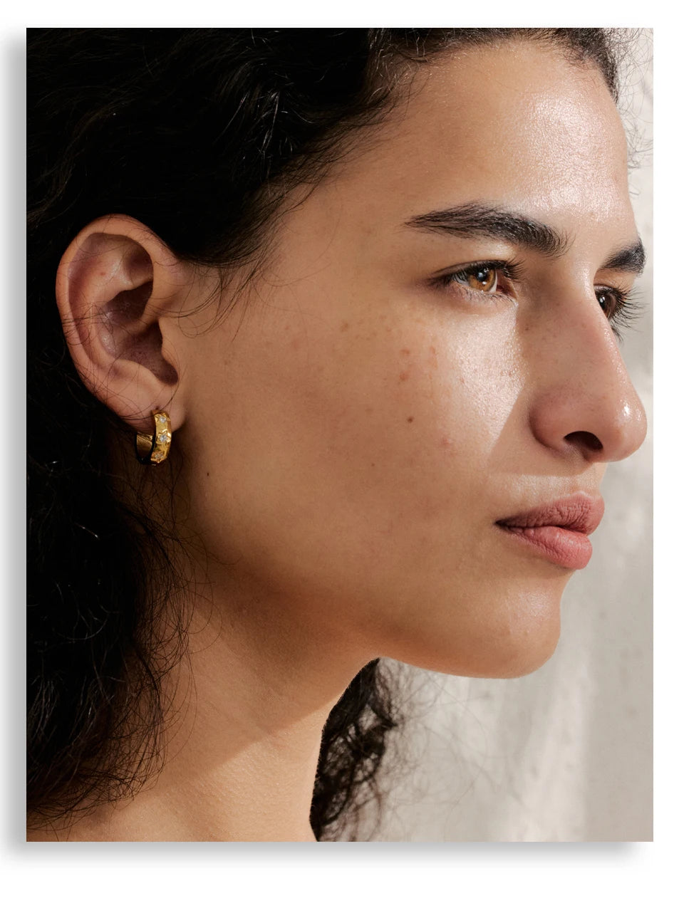Brinco Delphine Banhado em Ouro 18k